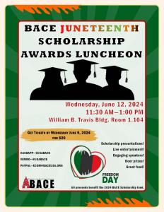 2024 BACE Juneteenth Luncheon Flyer extension