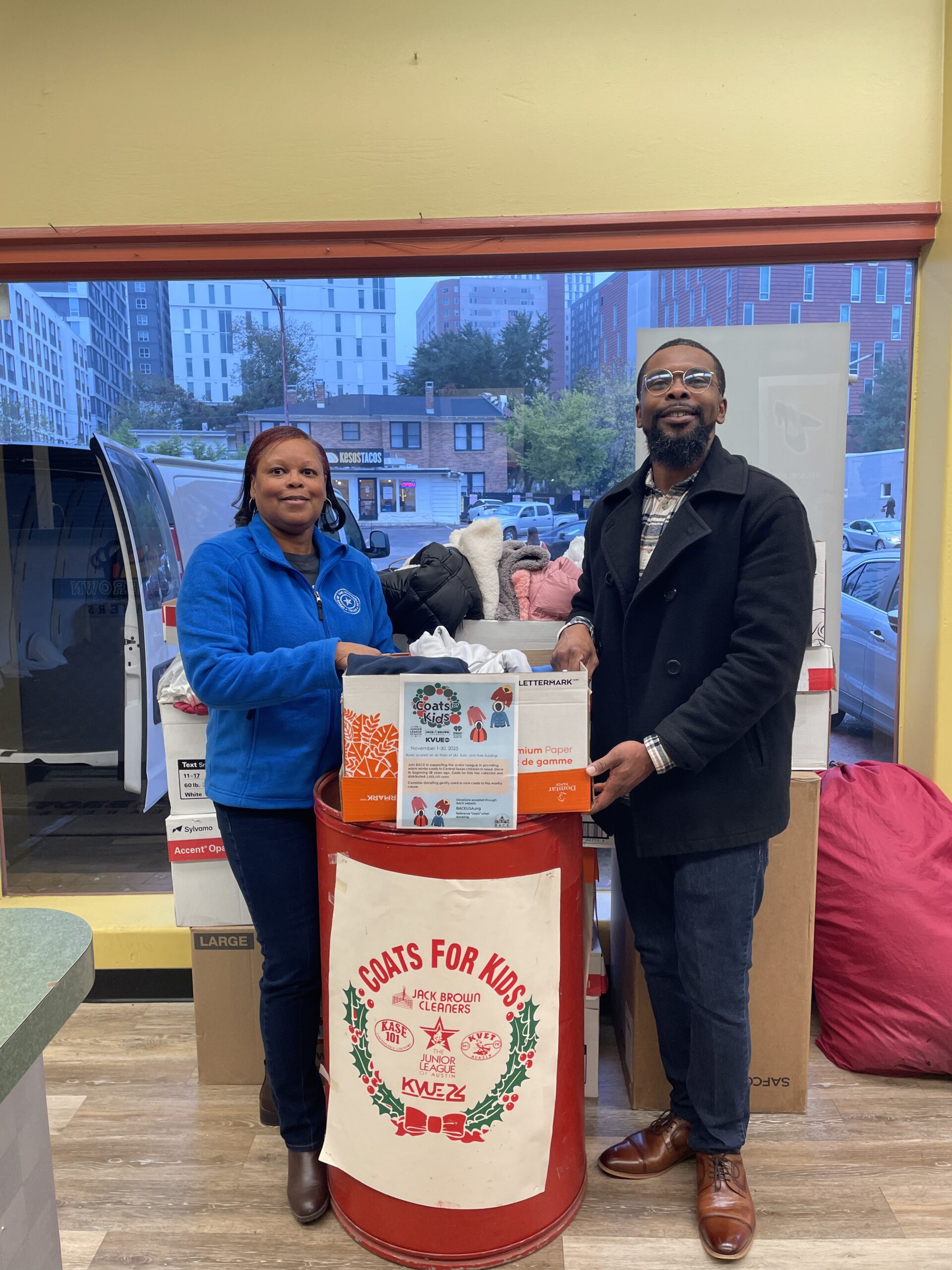 BACE Supports Coats for Kids 2025